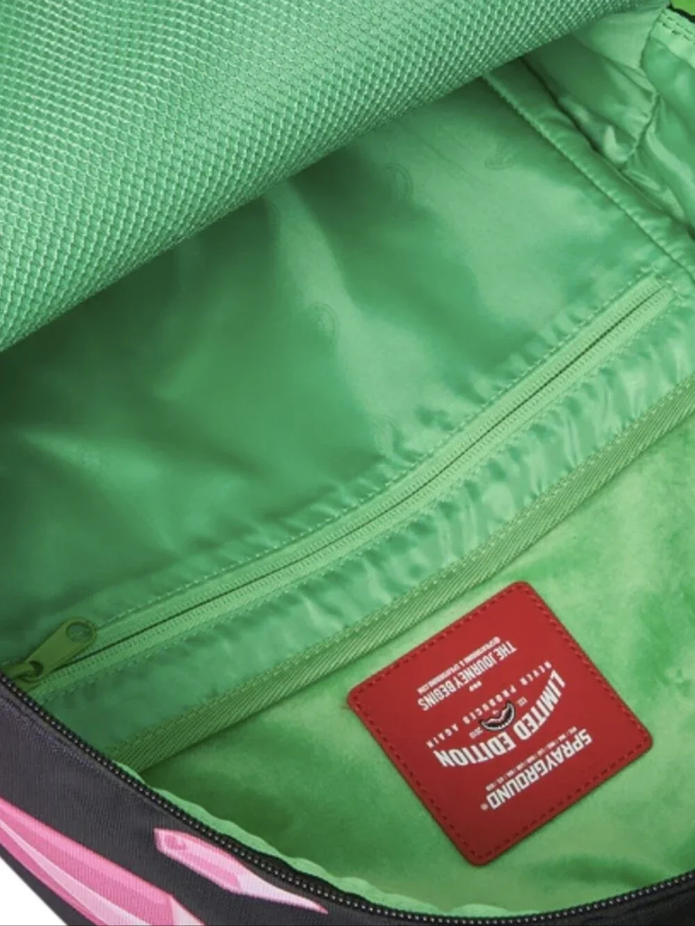 Sprayground Rick & Morty Kalaxian Crystal Shark Backpack